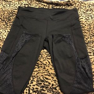 Fabletics large sheer panel leggings